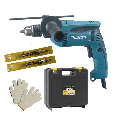 Furadeira Impacto 1 2 760w Makita Hp1640 Maleta E Brocas Submarino