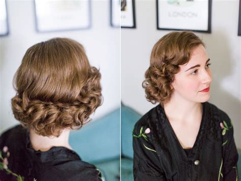 Mode de Lis: Vintage Pin-Curls for Short Hair · Tutorial