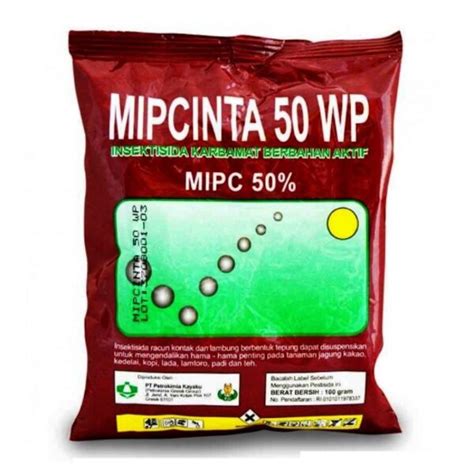 Jual Insektisida Mipcinta Wp Wp Gr Gram Pestisida Hama