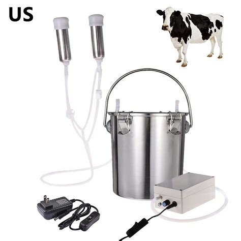 Buy Cow Electric Milking Machine Upgrade Stainless Steel Portable