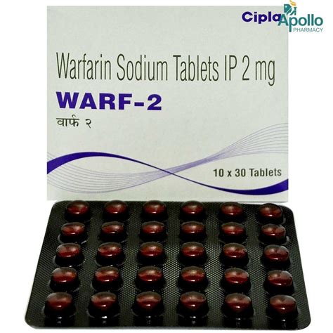 Warf 2 Tablet 30 S Price Uses Side Effects Composition Apollo Pharmacy