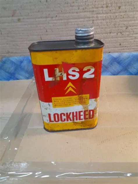 ANCIEN BIDON HUILE Vide Lockheed Lhs2 Citroen EUR 11 90 PicClick FR