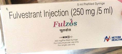 Fulvestrant 250 Mg At Rs 4500 Piece Faslodex In Hyderabad ID