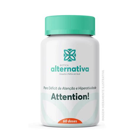 Attention Para TDAH Adulto 60 Doses Botica Alternativa