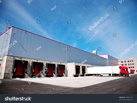 Truck Front Industrial Logistics Building Stock Photo 44854120 | Shutterstock