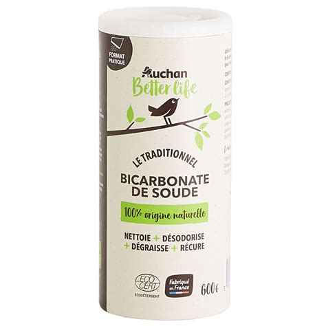 Auchan Better Life Bicarbonate De Soude Cologique En Sali Re G Pas