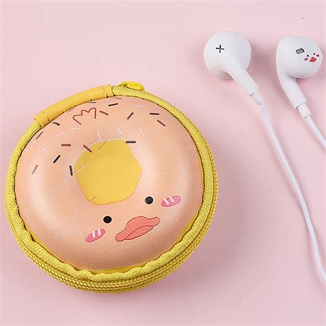 TCJJ Donut Earbuds for Kids, Cute Earbud & in-Ear Headphones Wired Gift ...