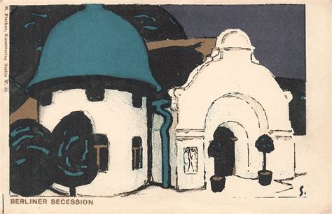 Berliner Secession um 1900 Wiener Werkstätte Postkarten