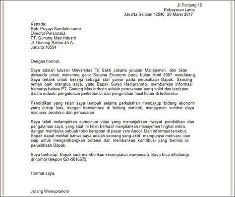 Contoh Surat Lamaran Kerja Berdasarkan Referensi Dari Teman Surat