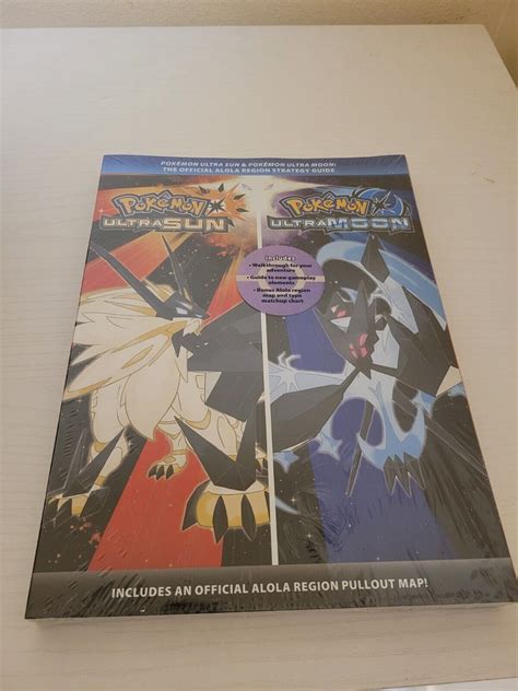 Pokemon Ultra Sun And Moon Official Strategy Guide Book Alola Region No