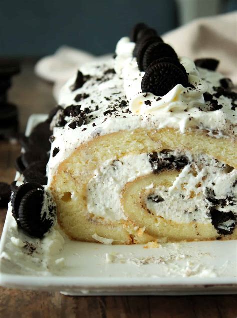 Cookies And Cream Cake Roll Woman Scribbles