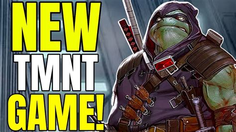 A New Tmnt Game Was Just Announced And It Sounds Amazing Youtube