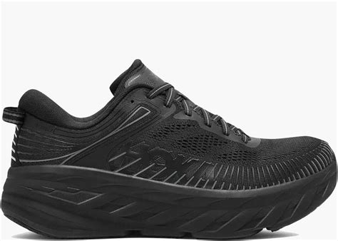 Hoka One One Bondi 7 Black | Hype Clothinga