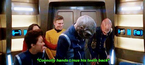 Star Trek: Discovery Season 2 blooper scene (DVD...: Anson Mount Daily