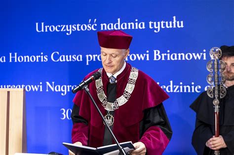 Uroczystość nadania tytułu Doktora Honoris Causa Laureatowi Nagrody