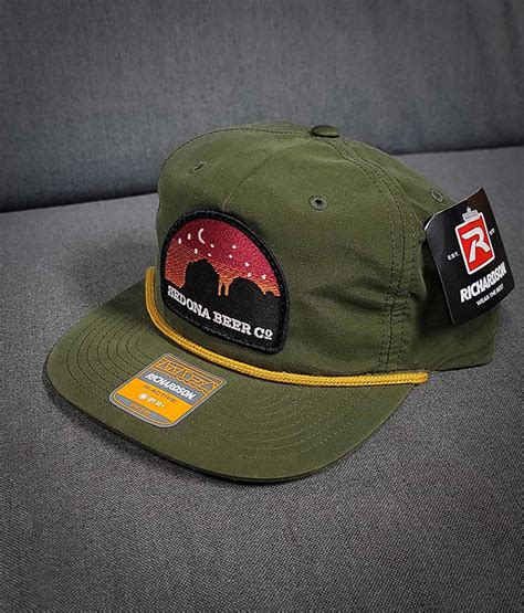 Sunset Arch Patch Rope Hat Lodengold Goodfellas Merch