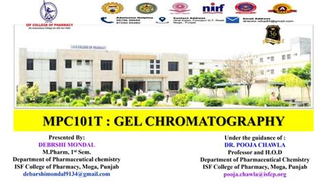 Gel Chromatography | PPT