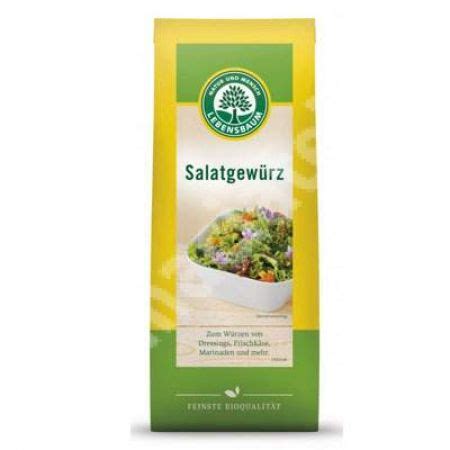 Amestec De Ierburi Aromatice Pentru Salate 40 G Lebensbau Farmacia