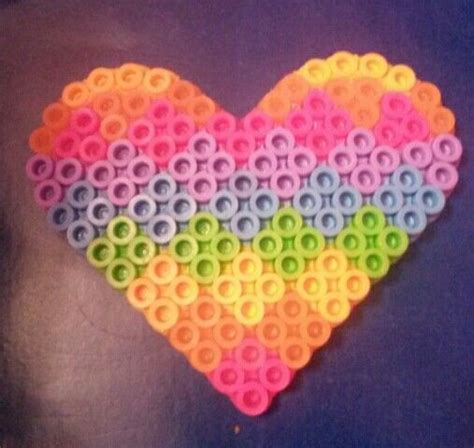 Rainbow Love Perler Bead Patterns Beading Patterns Melting Beads