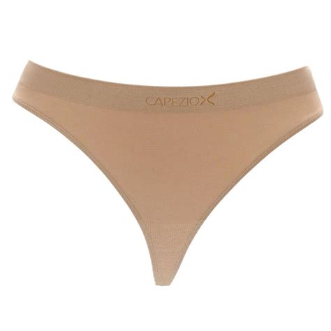 Capezio Seamless Low Rise Thong Ladies Dance Underwear Sizes