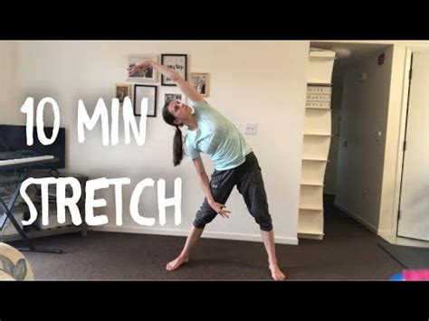 Full Body Post Workout Stretch Min Youtube