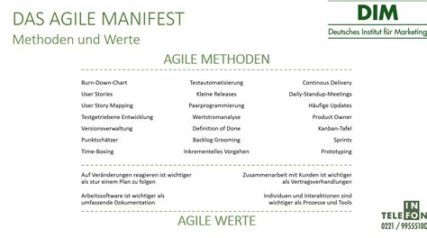 Agiles Projektmanagement Definition Eckpfeiler Fakten