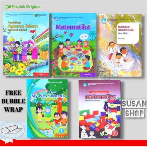 Jual Buku Paket Kelas Sd Kurikulum Merdeka Diknas Original Shopee