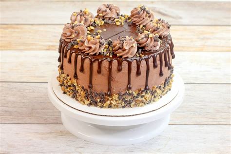 The Ultimate Chocolate Walnut Cake - Baking Beauty