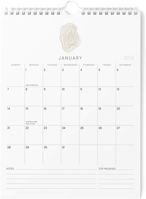 Amazon Calendar 2024 Vertical 8 5x11 2024 Wall Calendar Runs