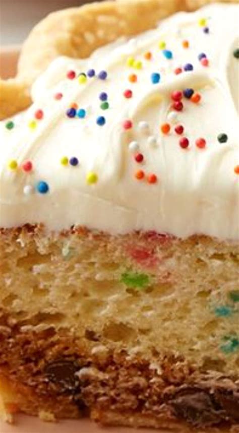 Cookie Cake Pie Recipe Cookie Cake Pie Desserts Menu Desserts