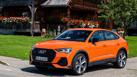 Audi Q3 Sportback 2020my Color Pulse Orange Front Three Quarter