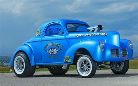 Supercharged Hemi Gasser 1940 Willys Americar Barn Finds