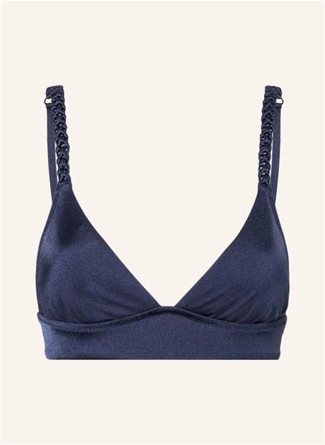 Watercult Bralette Bikini Top Makram Love In Dunkelblau