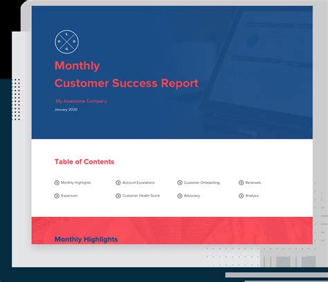 Create Your Teams Monthly Customer Success Report Xtensio