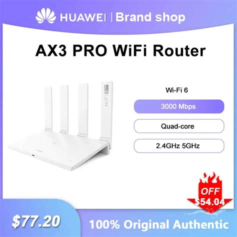 Huawei Enrutador AX3 PRO Original Repetidor Inal Mbrico De Malla De