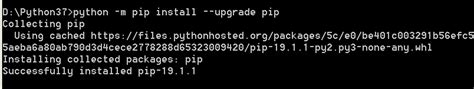 Pip更新问题的解决：python M Pip Install Upgrade Pip 报错问题升级pipno Pyvenv