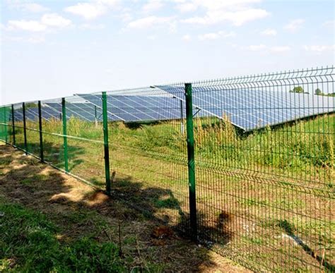 Solar Farm Security Fencing Gates Alexandra Security Limited