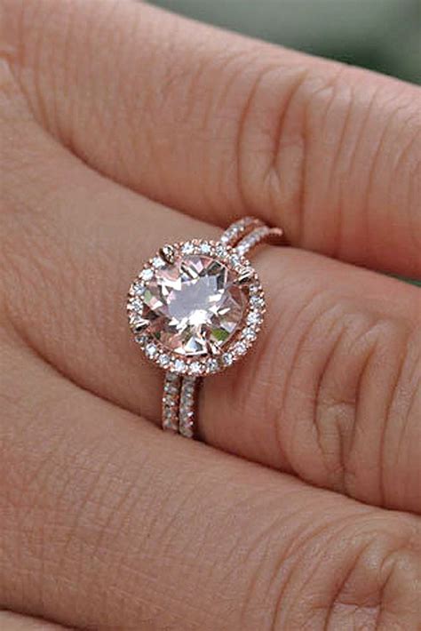 Morganite Engagement Rings Rings We Are Obsessed With Morganite