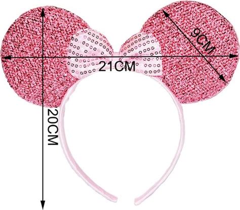 Minnie Mouse Oren Diadeem Minnie Mouse Haarband Verkleed Kleding