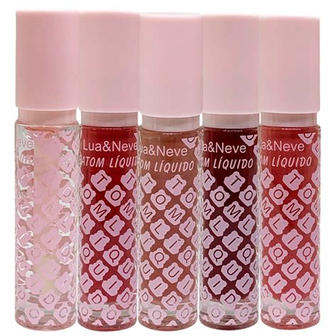 Lip Gloss Batom Líquido Shine Lua Neve Make Virtual Make