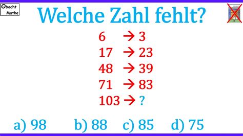 Welche Zahl Fehlt Mathe R Tsel Schaffst Du Es Mathe Basics