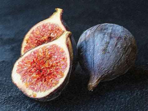 Kitchen Ripe Fig Still Life Figs Fig Lov Malerei Von Tony Rubino