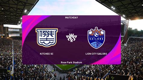 Kitchee SC Vs Lion City Sailors 04 10 2023 AFC Champions League PES