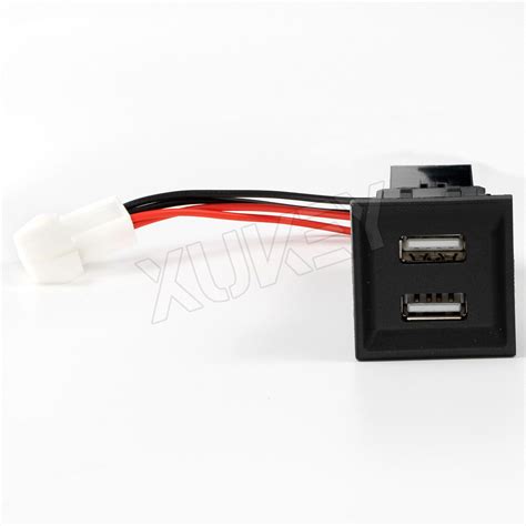 V A Auto Dual Usb Ladeger T F R Vw T Modelle Buchse Licht Einbau