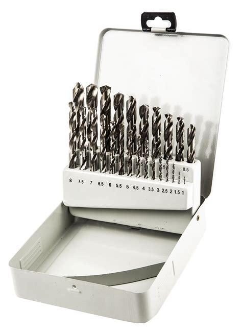 Bosch 25 Piece Metal Twist Drill Bit Set 1mm To 13mm RS Components