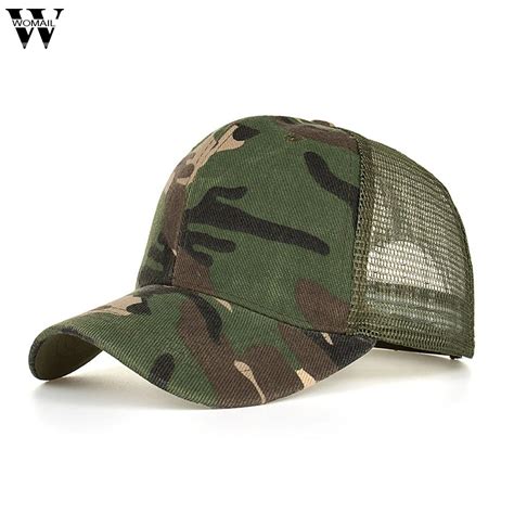 Camo Mesh Baseball Cap Men Camouflage Caps Masculino Summer Hat Men