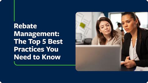 Rebate Management The Top 5 Best Practices You Need To Know Enable