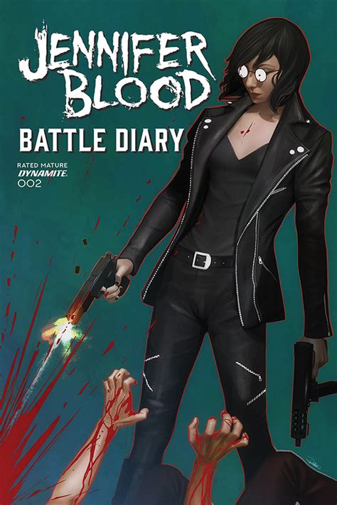 Dynamite Jennifer Blood Battle Diary Joseph Michael Linsner Ltd Virgin