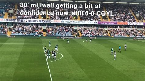 Millwall Vs Sheffield Wednesday At Home Youtube