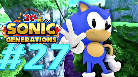 Sonic Generations Walkthrough Part 27 XBOX360 Planet Wisp Modern And